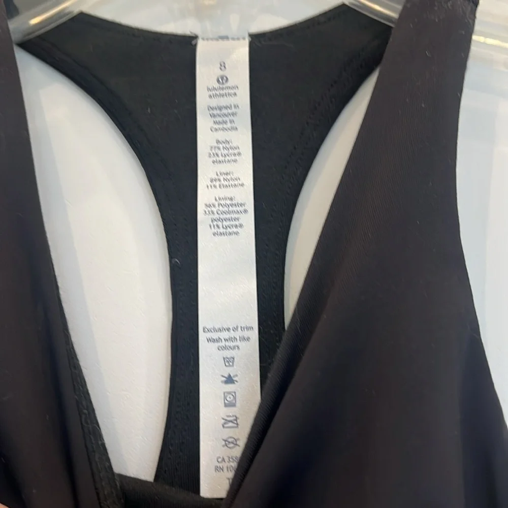 Lululemon in Training Tank size 8 BNWT - Picture 3 of 6